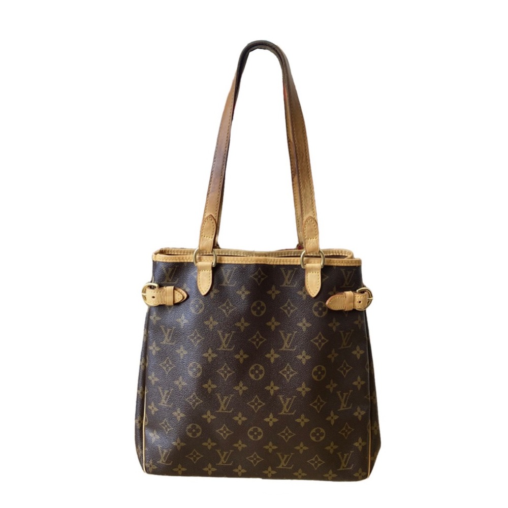 LOUIS VUITTON Batignolles Vertical Tote in Monogram Brown